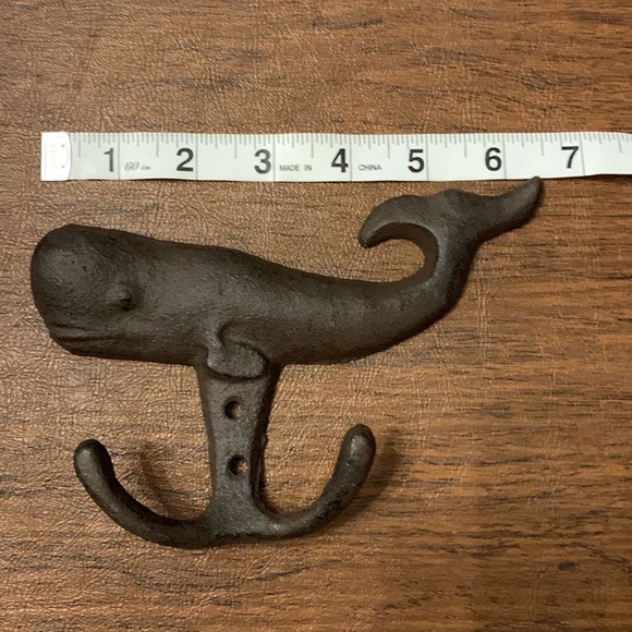 Whale towel hook/ coat hook - Picture 3 of 5